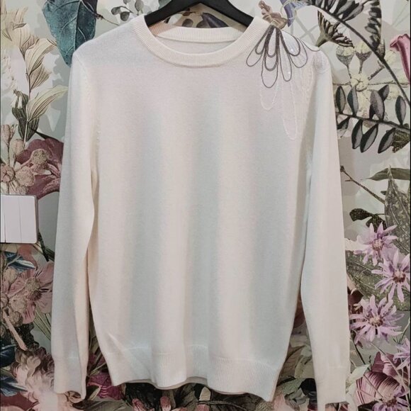 Brunello Cucinelli 100% cashmere sweater brand new with defect size 38 - Picture 1 of 1